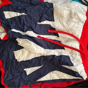 Nike Men's Athletic Shorts - Red, White, and Blue